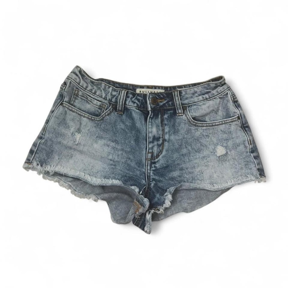 BULLHEAD LOW RISE DENIM CUTOFF SHORTS